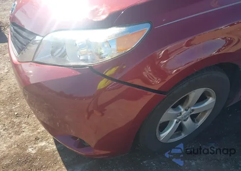 2012 Toyota Sienna Le V6 8 Passenger из США, поврежденный, VIN 5TDKK3DC1CS176324